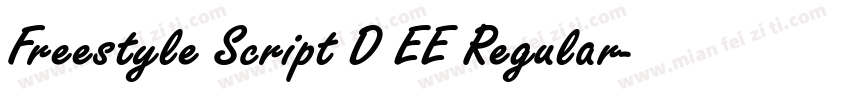 Freestyle Script D EE Regular字体转换